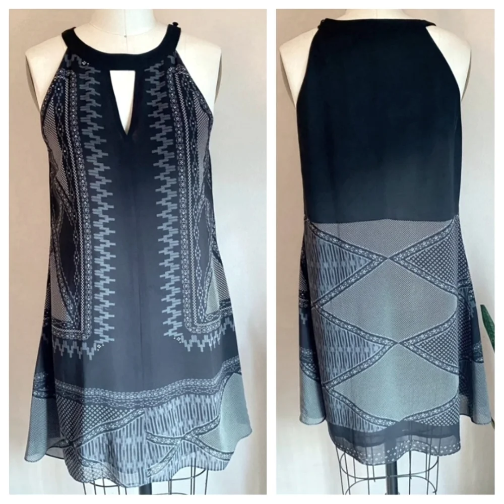 Sanctuary sleeveless v neck chic and sexy dress Sm - Picture 1 of 8
